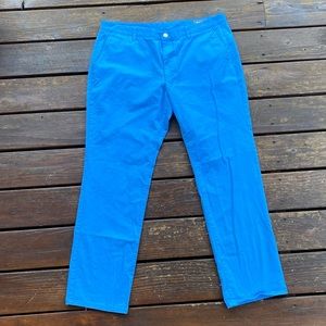 Bonobos straight leg blue chinos 38 x 32